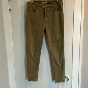 Madewell 9” High-Rise Skinny Pants